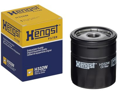 HENGST - Ölfilter H332W - Öl-Anschraubfilter für KFZ - Hochwertiger Motorölfilter für KFZ mit Otto- oder Dieselmotor - Robuster Ölfilter mit hoher Schmutzaufnahmefähigkeit