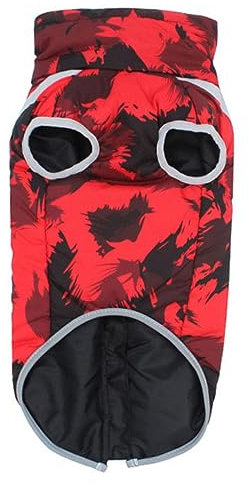 SEWOART Hundewinterjacke Reflektierender Und Warmer Hundemantel Für Für Große Und Kleine Hunde Gemütliche Und Stylische Hundebekleidung Für Winter