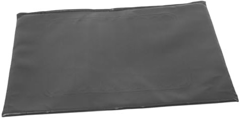 Hoement Rollstuhlsitzpolster Universelles Sitzkissen Pvc Leder Rutschfest Leicht Zu Reinigen Für Rollstühle Komfortabler Ersatz
