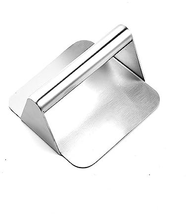 ISCBAFYX Pressa per Hamburger Antiaderente Professionale Resistente al Calore Piastra per Hamburger Smasher Pressa per Hamburger Pressa per Hamburger Patty Maker Pressa per Hamburger in Acciaio