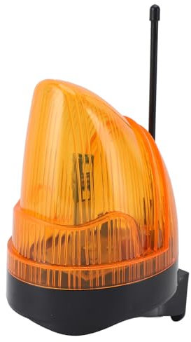 Headerbs Lampe d'alarme LED Clignotante Sonore, Installation Facile, Lampe d'alarme de sécurité pour Piscine Domestique (220V)
