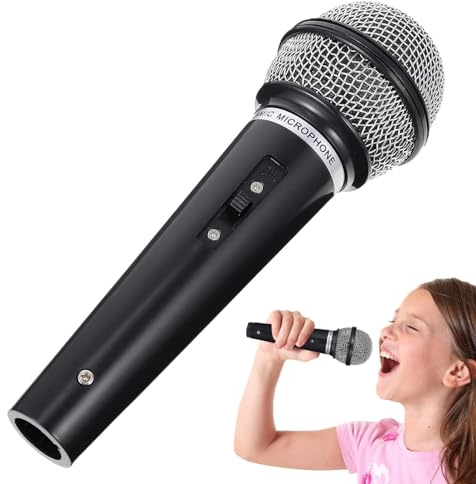 Accesorio De Micrófono – Hacer Parece Jugar Micrófono, Micrófono De Karaoke Blue Tooth | Jugar Pastillas De De Práctica De Palabra De De Canto Realista, Accesorio De Falso D