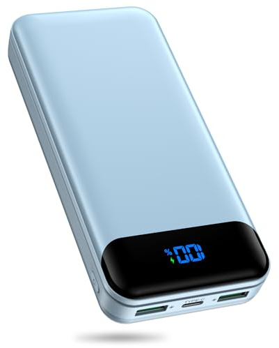 Enerwow Power Bank 27000 mAh 22.5W USBC Schnellladen Powerbank