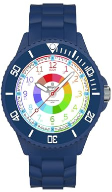 Weayege Children's Watch, Children's Watch, Children's Wristwatch, Educational Watch, 3ATM Waterproof, 4-18 Years