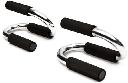 Worqout Liegestützgriffe Push Up Bars - Robuste Calisthenics Griffe aus Stahl für effektives Oberkörpertraining