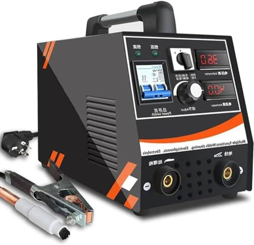 Macchina per La Pulizia Dell'elettrolisi Del Cordone Di Saldatura Da 3000 W, Processore Del Cordone Di Saldatura in Acciaio Inossidabile per Tig, Mig, Saldature a Punti 36x18x28cm