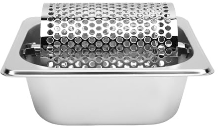 Asixxsix Rouleau à beurre, rouleau à beurre en acier inoxydable pour gril, tartineur de be urre multifonctionnel pour les pique-niques en intérieur ou en extérieur BBQ Grill