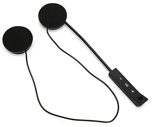 BOROCO Auriculares de Casco de Motocicleta Bluetooth, Auriculares Inalámbricos de Casco de Motocicleta Bluetooth, Interferencia Interferencia Interferencia Motocicleta USB Cargo Rápido (BT008)