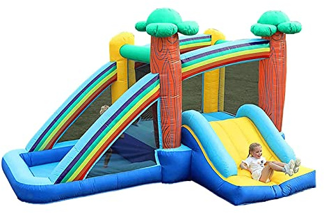Inflatable Bouncy Castle Outdoor Playground Bouncer House 4m x 3m x 2.5m for 4-5 Kids