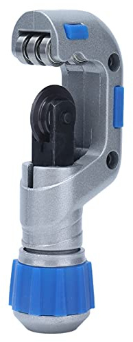 Tagliatubi con cuscinetto a rulli, Utensile da taglio per tubi regolabile, Tagliatubi manuale in rame e alluminio PVC con lama rimovibile, Materiale metallico resistente per vari (4-32 mm)
