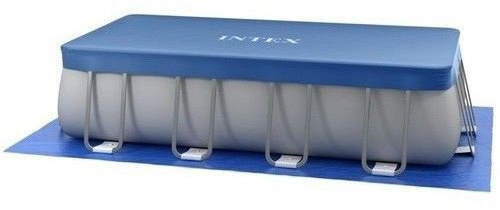 LEGNAGOFERR, Intex 18037, Abdeckplane Ultra Frame für Sommer/Winter, rechteckig, 400 x 200 x 100 cm, Intex-Ersatzteile STPRE