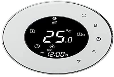 T-storm Termostato Smart Wi-Fi per controllo caldaia compatibile con scatola 86x86 - compatibile con Alexa e Google Home e IFTTT