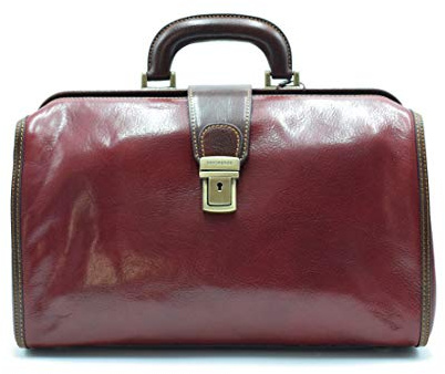 DD Firenze Leder Arzttaschen - D&D0205 Bicolor - Made in Italy
