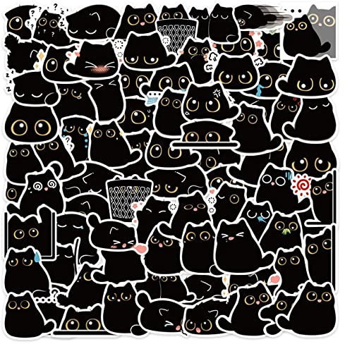 Stronrive 80 Cute Meme Stickers for Phone, Computer, Laptop, Water Bottles, Cups, Car Accessories Vinyl Stickers Decals, for Teens, Kids, Adults