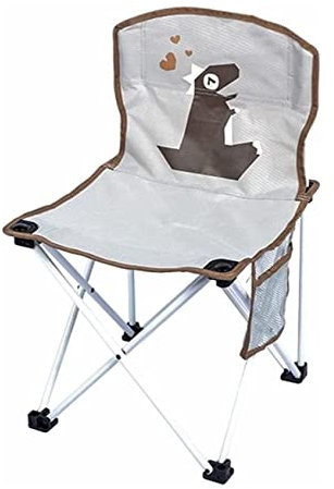 PIPONS Klappbarer Campingstuhl Cartoon Klappstuhl Mit Aufbewahrungstasche Leichter Tragbarer Angelstuhl Strandstuhl Rückenlehne Stuhl Reisestuhl Faltstuhl Anglerstuhl (Color : B)