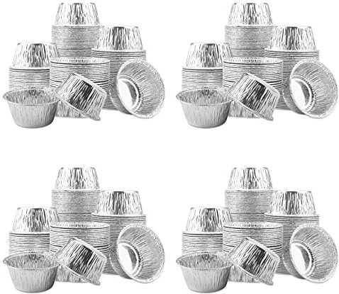 TsoLay 600 pirottini in alluminio per cupcake, muffin, pirottini usa e getta, per muffin, pirottini