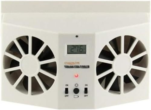 NAKEAH Car Solar Exhaust Fan Solar Car Exhaust Fan Car Solar Cooling Artifact Exhaust Heat Exhaust Fan Durable