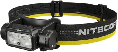 Nitecore NU53 Stirnlampe, Kopflampe mit 1800 Lumen, USB-C wiederaufladbar, IP68, 6000 mAh Li-Ionen-Akku, für industrielle Anwendungen