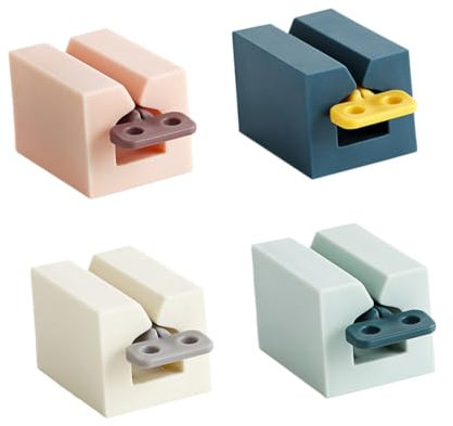 Presse-tubes de Dentifrice en Plastique 4 Pièces Style Main Pp