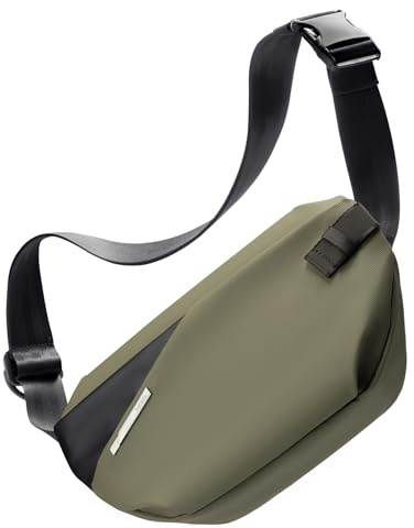 Inateck Sling Bag X-Lite, 3,8 L Umhängetasche Herren, Leichte Schultertasche Bauchtasche Crossbody Bag, Vielseitiger Sling-Rucksack für Reisen, Radfahren, Arbeit, Sport und Wandern