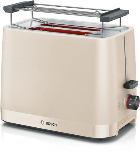 Brödrost med 2 skivor & 2 kortplatser - Bosch MyMoment TAT3M127