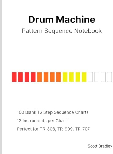 Drum Machine Pattern Sequence Notebook