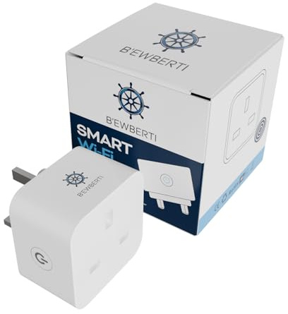16A Smart Wi-Fi Plug UK – Alexa & Google Assistant Compatible, App Control with Tuya / Smart Life