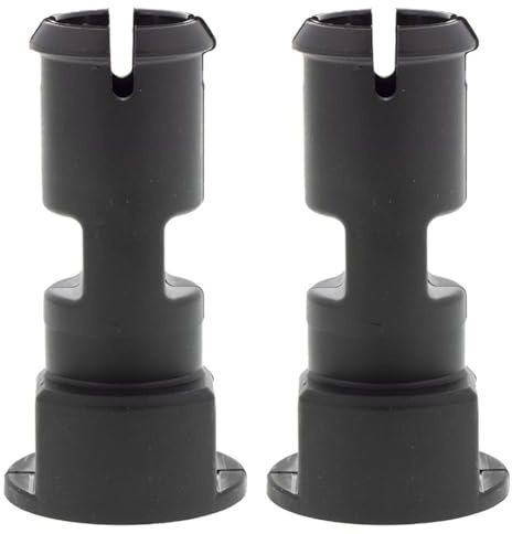 Homeponnew Confezione da 2 perni girevoli per cofano 731-10070A per modelli di tosaerba Cadet XT1, XT2, SLX54, GX50 e GX54, per tosaerba nero durevole