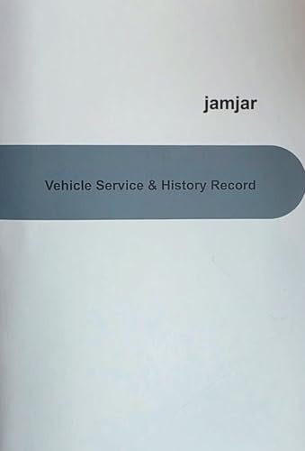 jamjar Car Service History Book A5 – Maintenance Log Book with Document Holder – Track Mileage, Repairs & MOT – Improve Resale Value – Designed by Professional Car Buyers Since 1997