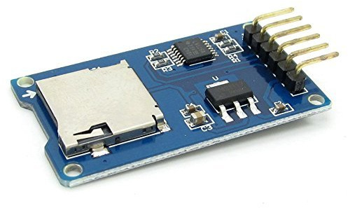 Pxyelec Micro SD TF Card Adapter Reader Module for Arduino | Supports Micro SD and TF Cards, Easy to Connect, Ideal for Arduino Projects