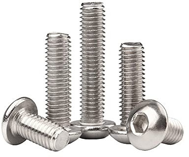 304 Tornillo hexagonal de cabeza redonda de acero inoxidable, M8M10, perno de cabeza semicircular, tornillo de corte-M8 * 20 [30pcs]
