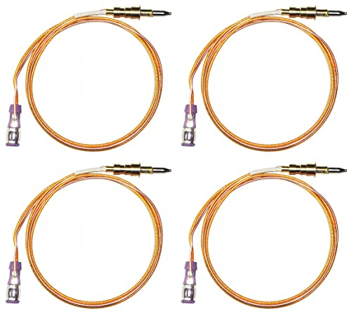 Electrolux Rex Aeg Zanussi - Termocoppia di sicurezza lunga 520 mm. 3570653067 - per cucina piano cottura - H4801 (4 pezzi)