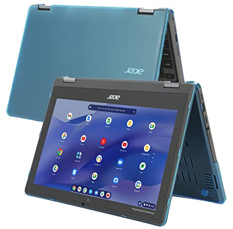 mCover - Carcasa rígida Solo Compatible con Ordenadores portátiles 2 en 1 Acer Chromebook Spin 511 R753T 2021~2023 de 11,6 (no Compatible con Otros Modelos Acer) - Aqua