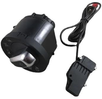 Kompatibel Mit VW Für Golf MK5 MK6 Für RABBIT 2006–2009 Scheinwerferlampe Nebelscheinwerfer Einstellen Steuerschalter Autozubehör 5ND941431B Auto Lichtschalter