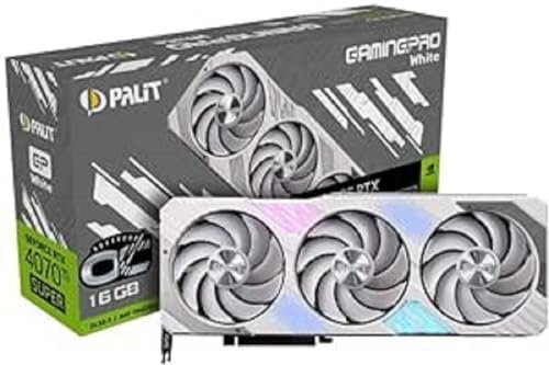 Palit RTX 4070 Ti Super GamingPro White OC, 16 GB GDDR6X
