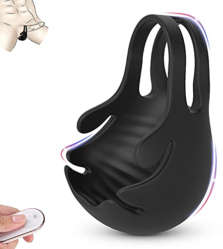 YQJQSHFP Sẹxūạlẹs Dịldôr Màsajẹạdôr Péņę Anillo Vībrǎdør Pêṉê, Vībrǎdøres para Hombres Prøsțāțā, Màsajẹạdôr Portátil de Control Inalámbrico, Vībrǎdør Tëstīçuløs, Silicoņà Vibráñt, de 9 Modos con Eștīm