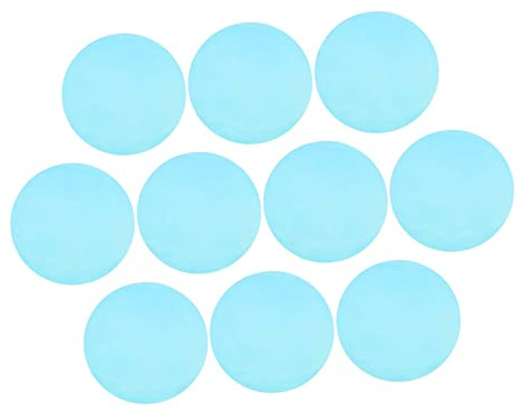 Filtres pour Lampe Torche Pet Bleu 10 Pièces Film Couleur | Feuilles Pet, Découpe Nette et Format Portable, Transmission Lumineuse pour Projecteur