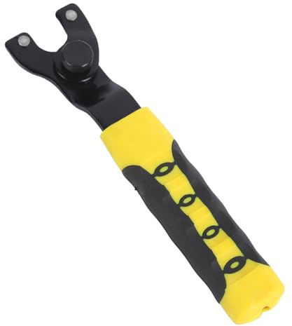 Llave de amoladora angular ajustable – Herramienta de llave de amoladora | Herramienta de llave de contratuerca general ajustable, accesorios para amoladora angular, llave de contratuerca