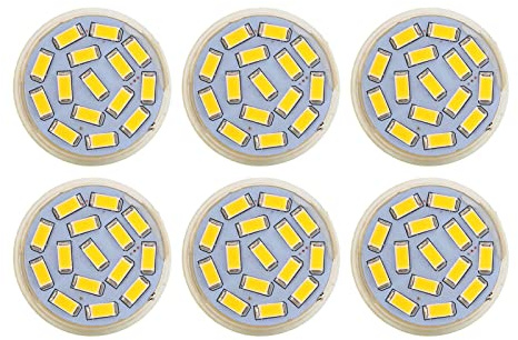 Fafeicy MR11 GU4 LED Birnen, 3W 270LM 12V Weiche Glühbirne mit Keramikbasis, breiter Abstrahlwinkel, dimmbar, gesundes warmes Bild, ideal für Zuhause Wohnzimmer, Schlafzimmer, Badezimmer (warmes Licht
