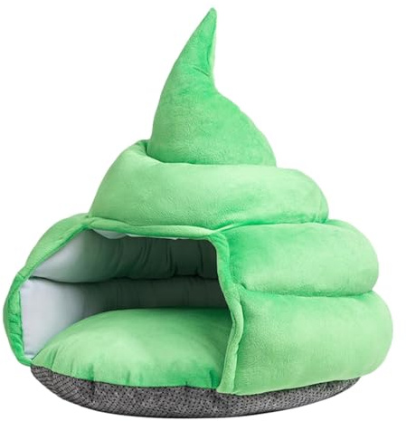 Grottes pour Chats d'intérieur - lit Couvert pour Chat,Maison de lit pour Chat en Forme de Merde | Tente Douce pour Chat, cabane pour Chat, Lits Confortables pour Chatons