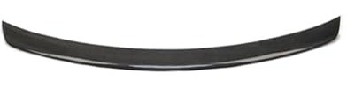 Heckspoiler Spoiler Für Benz W211 E-klasse E200 E260 2003-2009 Spoiler ABS Kunststoff Material Auto Hinten Flügel Farbe Heckspoiler Heckflügel(Carbon Fiber Look C)