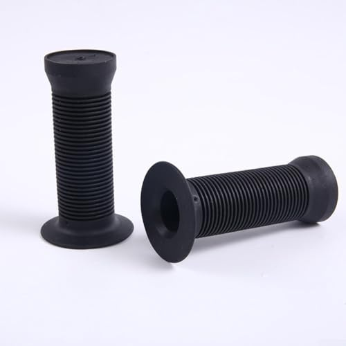 Yuanpgky Empuñaduras de manillar de bicicleta para niños de 90 mm para bicicletas de 12 pulgadas, empuñaduras de goma antideslizantes compatibles con manillares de 22 mm, paquete de 2 para niños de 2
