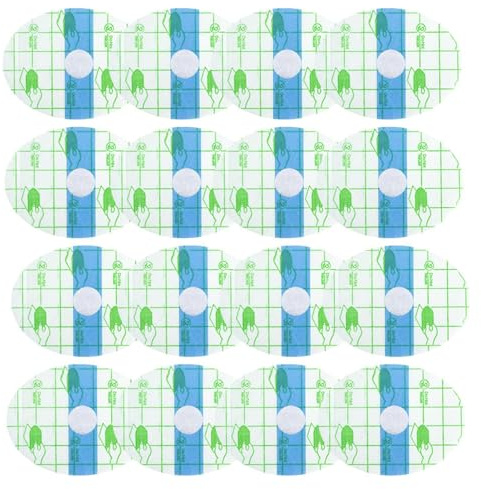 Lot de 100 autocollants auriculaires étanches | Protections d'oreilles réglables en polyuréthane transparent | Tailles enfant et adulte | Nouveauté, et adultes | Douche, bain, natation, surf