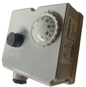 Hanicks Gledhill XG219 Dual Unvented Hot Water Cylinder Thermostat 30-70°C Control 82°C High Limit - No Pocket