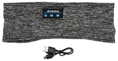 CCYLEZ Trådlösa Sömnhörlurar, Hörlurar Bluetooth Pannband med Ultratunna HD Stereohögtalare, Sporthörlurar för Träning Av Sömnlöshet, Unik Present