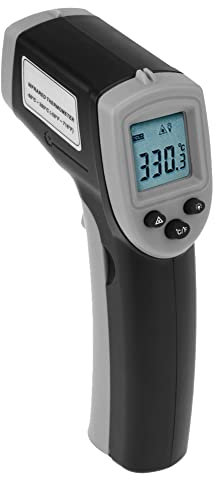 Qcwwy Non Contact Digital Temperature Gun,GM320 Digital Infrared Thermometer IR Thermometer Temp Gun (-50~380 ° C) for Cooking Pizza Oven Grill