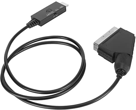 HDMI Till Scart-kabel, Audio Video Converter-kabel, HDMI Till Scart HD Converter med HD Multimedia Interface
