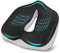 Poligino Cuscino per Sedile Memory Foam,Cuscino Sedia Ufficio,Cuscino per Sedie,Cuscino Auto,Cuscino Ortopedico Coccige,Fodera Lavabile,Grigio