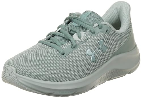 Under Armour Charged Pursuit 4 Sneaker för kvinnor, (348) kiselgrön/kiselgrön/metallisk kiseldioxid, 38.5 EU