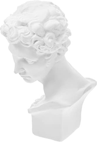 ABOOFAN Kleine Harz Büste Skulptur Figurine Künstlerisches Statuen Dekor Für Tisch Home Office Ornament Langlebig